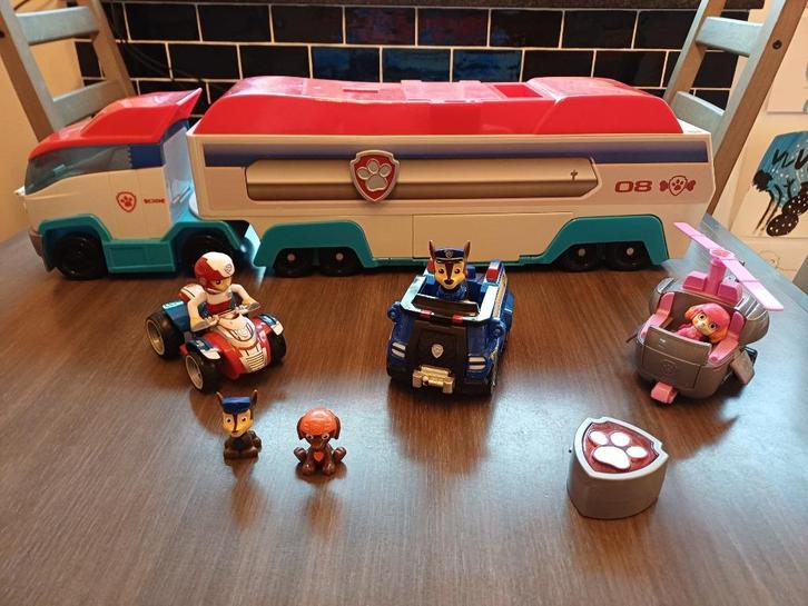 Paw Patrol vrachtwagen, Kinderen en Baby's, Speelgoed | Actiefiguren, Gebruikt, Ophalen of Verzenden