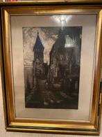 Ets, Antiek en Kunst, Kunst | Etsen en Gravures, Ophalen