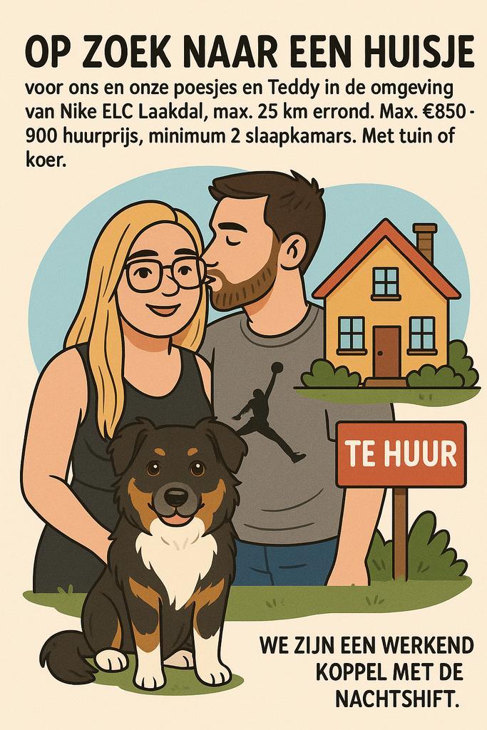 Gezocht: Huis te huur 850-900, Immo, Huizen te huur, Provincie Limburg, Overige soorten, Direct bij eigenaar