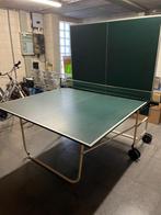 Gratis Pingpong Tafel, Sport en Fitness, Tafeltennis, Ophalen, Gebruikt, Tafel Indoor, Inklapbaar