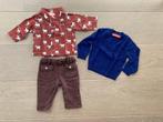 Set broek+hemd+trui van Fred&Ginger (Maat 56 / 2 maand), Kinderen en Baby's, Fred & Ginger, Gebruikt, Ophalen of Verzenden, Jongetje