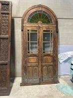 À vendre : Porte ancienne en bois avec vitraux – 900€, Ophalen, Nieuw