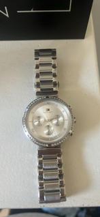 Tommy Hilfiger, Handtassen en Accessoires, Horloges | Dames, Ophalen, Zo goed als nieuw, Zilver