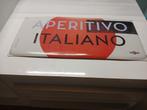 Emaille plaat aperitivo italiano, Verzamelen, Ophalen of Verzenden, Zo goed als nieuw