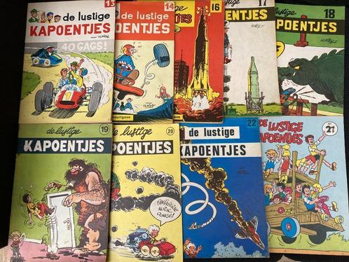 Lot Lustige Kapoentjes jaren '70, Boeken, Stripverhalen, Meerdere stripboeken, Ophalen of Verzenden