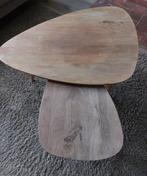 Salontafel/ bijzettafel, Huis en Inrichting, Tafels | Salontafels, Ophalen, Gebruikt, Overige vormen, Overige houtsoorten
