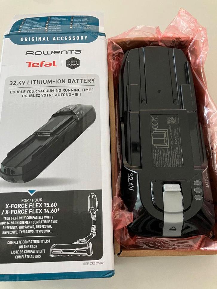Rowenta / Tefal 32,4V Lithium-Ion Batterij – Nieuw, TV, Hi-fi & Vidéo, Batteries, Neuf, Enlèvement
