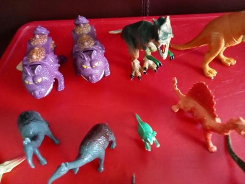 Kleine en mini dinosaurus popjes en paardje, Collections, Jouets miniatures, Utilisé, Enlèvement ou Envoi