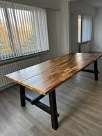 Eettafel Acaciahout - gebruikt, zo goed als nieuw, Ophalen, 100 tot 150 cm, 200 cm of meer, Zo goed als nieuw