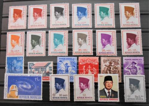 set muntzegels - republiek indonesië - 1,50 euro, Postzegels en Munten, Postzegels | Azië, Postfris, Zuid-Azië, Ophalen of Verzenden