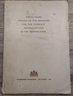 White Paper regarding the measure for the currency in NL, Enlèvement ou Envoi, Livre ou Ouvrage de référence