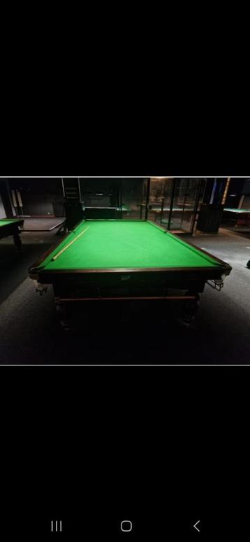 Snooker, Enlèvement, Utilisé, Table de snooker
