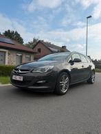 Opel Astra J 1.4 Turbo benzine+LPG, Auto's, Zwart, 4 cilinders, Bruin, Leder en Stof
