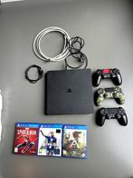 Playstation 4 + 3 spelletjes, Avontuur en Actie, Online, Gebruikt, 2 spelers