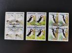 Faeroer / Foroyar 1978 - zeevogels - blokken van 4, Postzegels en Munten, Postzegels | Europa | Scandinavië, Ophalen of Verzenden