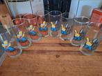 8 the simpsons glazen, Verzamelen, Glas en Drinkglazen, Ophalen, Zo goed als nieuw