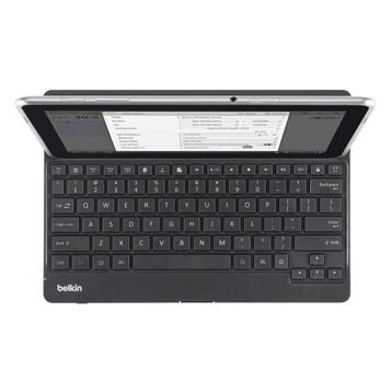 Belkin YourType bluetooth Keyboard / cover + voor tablet, Belkin, Enlèvement ou Envoi, Azerty, Utilisé
