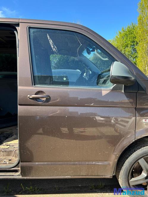 VW TRANSPORTER T5 5 Bruin rechts voor deur portier 2005-2015, Auto-onderdelen, Carrosserie, Deur, Volkswagen, Gebruikt, Ophalen of Verzenden