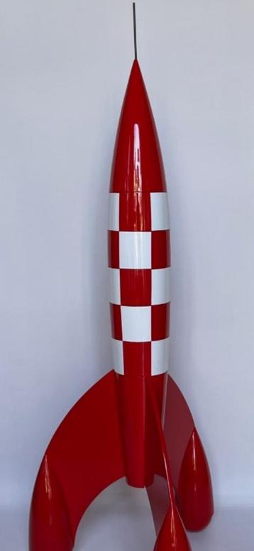 Fusée Tintin 114 cm Rare !, Enlèvement ou Envoi