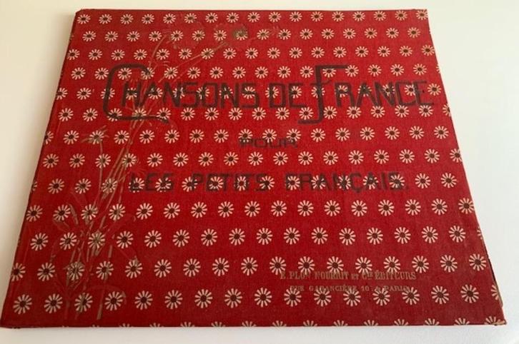 Chansons de France pour les petits Français 1928, Livres, Livres pour enfants | Jeunesse | Moins de 10 ans, Enlèvement ou Envoi