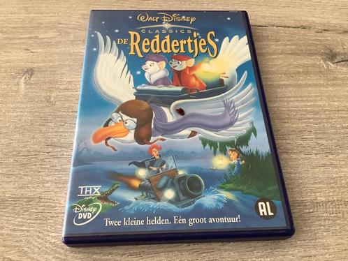 Walt Disney De Reddertjes DVD (2002), Cd's en Dvd's, Dvd's | Tekenfilms en Animatie, Zo goed als nieuw, Europees, Tekenfilm, Alle leeftijden