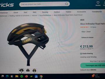 Abus airbreaker fietshelm beschikbaar voor biedingen