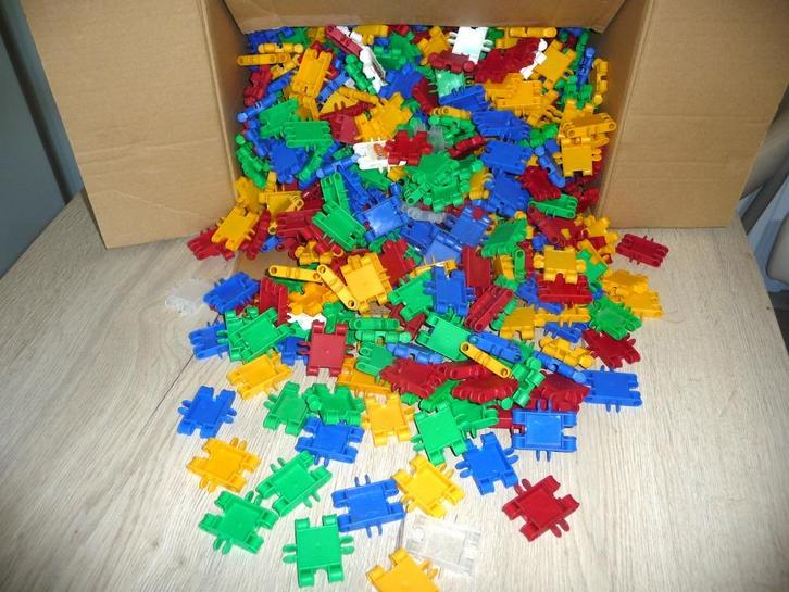 CLICS - groot lot (tot 1.000 stuks), Kinderen en Baby's, Speelgoed | Bouwstenen, Zo goed als nieuw, Ophalen of Verzenden