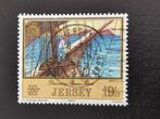 Jersey 1983 - zeilschip Swallow - ontdekking Pitcairn eiland, Ophalen of Verzenden, Gestempeld