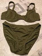 Kaki groene bikini H&M,beha 80 C,broek 36., Kleding | Dames, Badmode en Zwemkleding, H&M, Ophalen of Verzenden, Zo goed als nieuw