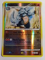Pokémonkaart Rhydon Lv.45 Supreme Victors 80/147 Rev. Holo, Hobby en Vrije tijd, Verzamelkaartspellen | Pokémon, Foil, Gebruikt