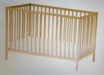 Houten baby / peuterbed met matras, Ophalen, Gebruikt, Minder dan 140 cm, Matras