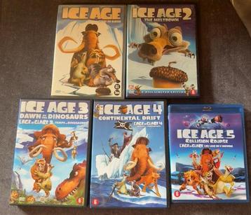 Ice age 1 tot 5 (zo goed als nieuw) beschikbaar voor biedingen