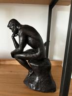Bronzen denker, Antiek en Kunst, Ophalen, Brons