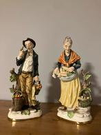 Koppel, man en vrouw, in porselein, Antiek en Kunst, Ophalen