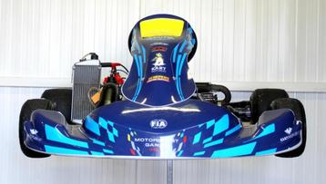 Kart Republic KR1 met Rotax Max Senior motor met EVO II kit, Sport en Fitness, Karting, Ophalen of Verzenden, Zo goed als nieuw