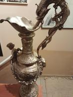 verzilverde bronzen vaas, Ophalen