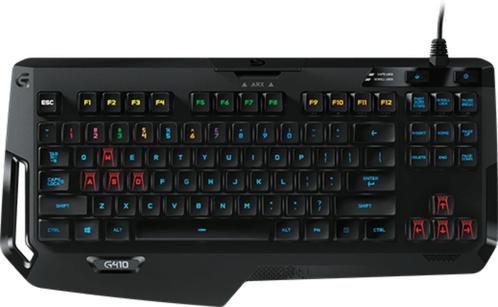 Logitec G410 toetsenbord, Computers en Software, Toetsenborden, Zo goed als nieuw, Azerty, Bedraad, Gaming toetsenbord, Ophalen of Verzenden