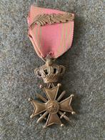 Médaille ABL Croix de guerre 1940-1945, Collections, Enlèvement ou Envoi, Armée de terre, Ruban, Médaille ou Ailes