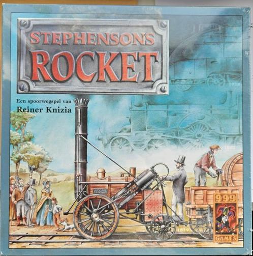 999 Games - Stephensons Rocket, Hobby en Vrije tijd, Gezelschapsspellen | Bordspellen, Nieuw, Drie of vier spelers, Ophalen of Verzenden