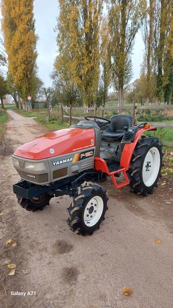 Minitractor yanmar 21pk 4x4 Servo NIEUWSTAAT! beschikbaar voor biedingen