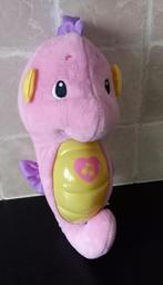 Fisher Price Zeepaardje slaapknuffel, Ophalen of Verzenden, Zo goed als nieuw, Met geluid