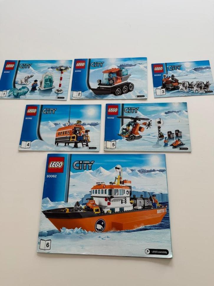LEGO City 60062 - Arctic Ship, Kinderen en Baby's, Speelgoed | Duplo en Lego, Gebruikt, Lego, Complete set, Ophalen