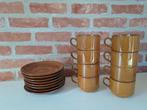 Vintage koffietas set 8 stuks, Huis en Inrichting, Keuken | Servies, Ophalen, Zo goed als nieuw
