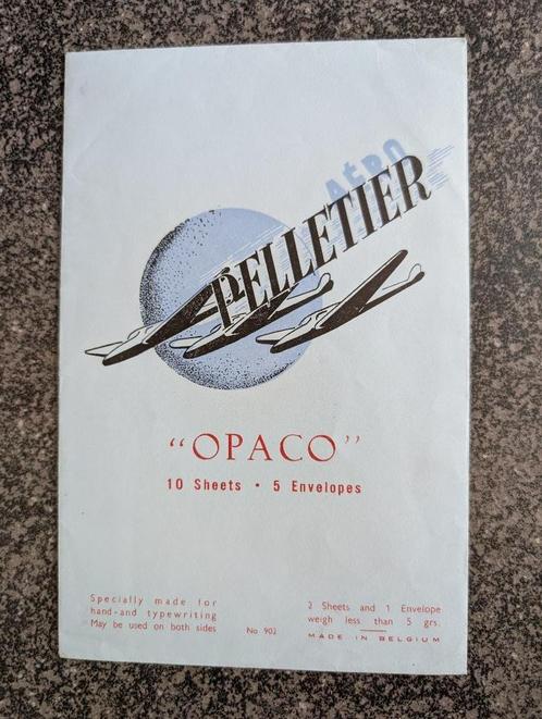 Oud briefpapier per vliegtuig, Antiek en Kunst, Antiek | Kantoor en Zakelijk, Ophalen of Verzenden