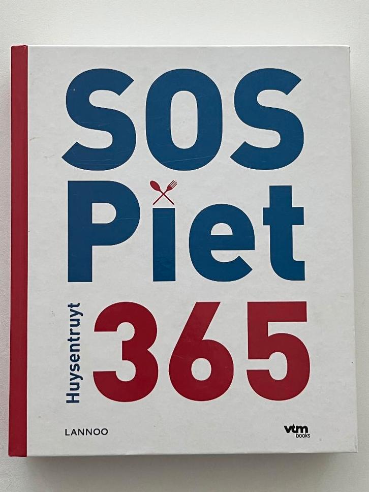 Piet Huysentruyt - SOS Piet 365, Livres, Livres de cuisine, Utilisé, Entrées et Soupes, Plat principal, Tapas, Snacks et Dim Sum