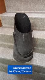 Ancienne charbonnière ht 43 cm, Enlèvement, Utilisé