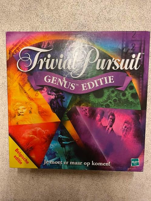 Trivial Pursuit Genus editie, Hobby en Vrije tijd, Gezelschapsspellen | Bordspellen, Zo goed als nieuw, Ophalen