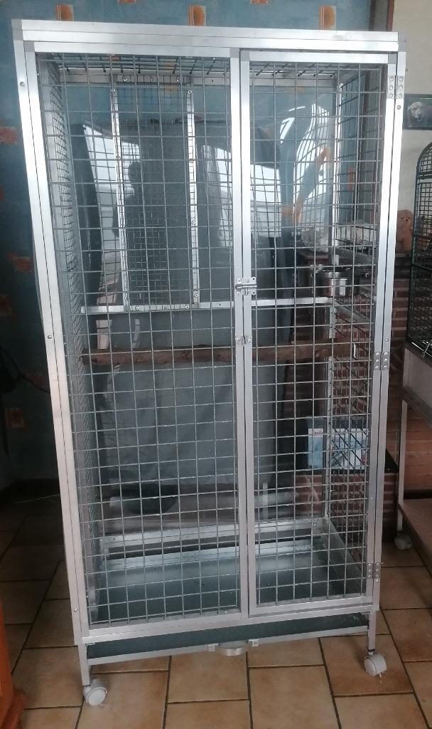 kooi ara, Dieren en Toebehoren, Vogels | Hokken en Kooien, Aluminium, Ophalen
