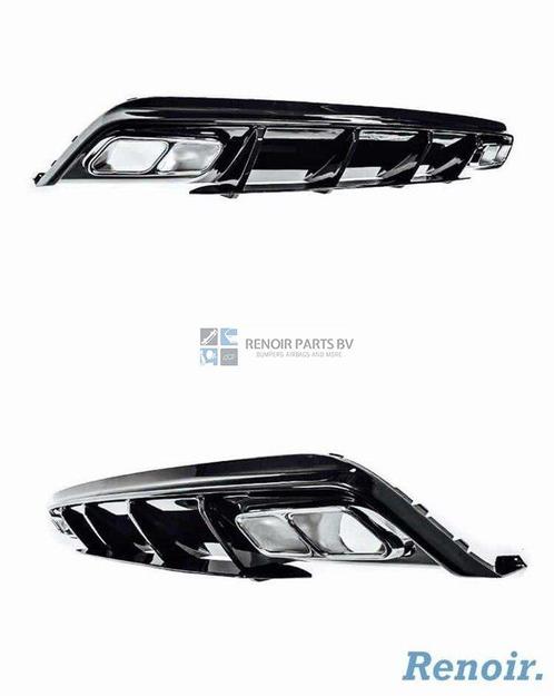 A 45 AMG Diffuser set Hoogglans Mercedes A W176 2012-2018, Auto-onderdelen, Carrosserie, Gebruikt, Ophalen of Verzenden