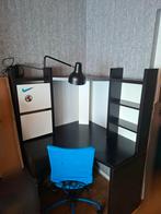 IKEA MICKE model zwart hoekbureau, Huis en Inrichting, Ophalen, Zo goed als nieuw